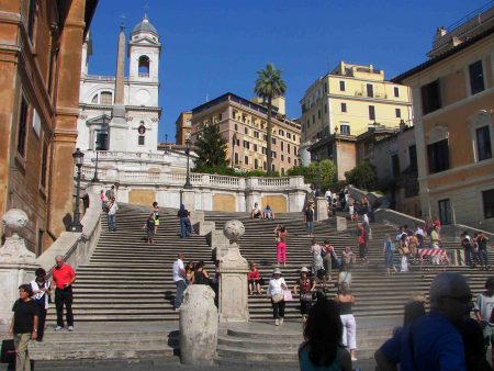 義大利著名景點西班牙階梯在整修一年後重新開放~
