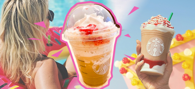 【 哇靠 Funlicius 】Starbucks 夏日新品来了 Strawberry 和 Funnel Cake 的奇妙相遇