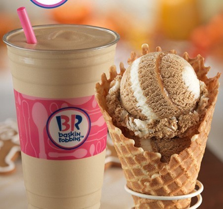 baskin robbins冰淇淋买一送一coupon