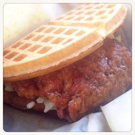 Buttermilk Fried Chicken Waffle