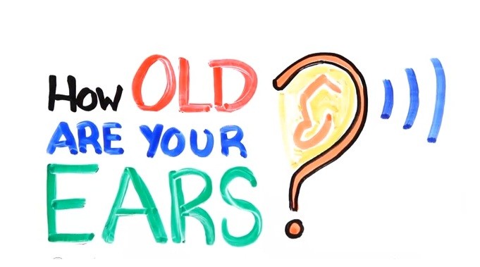 how old are your ears