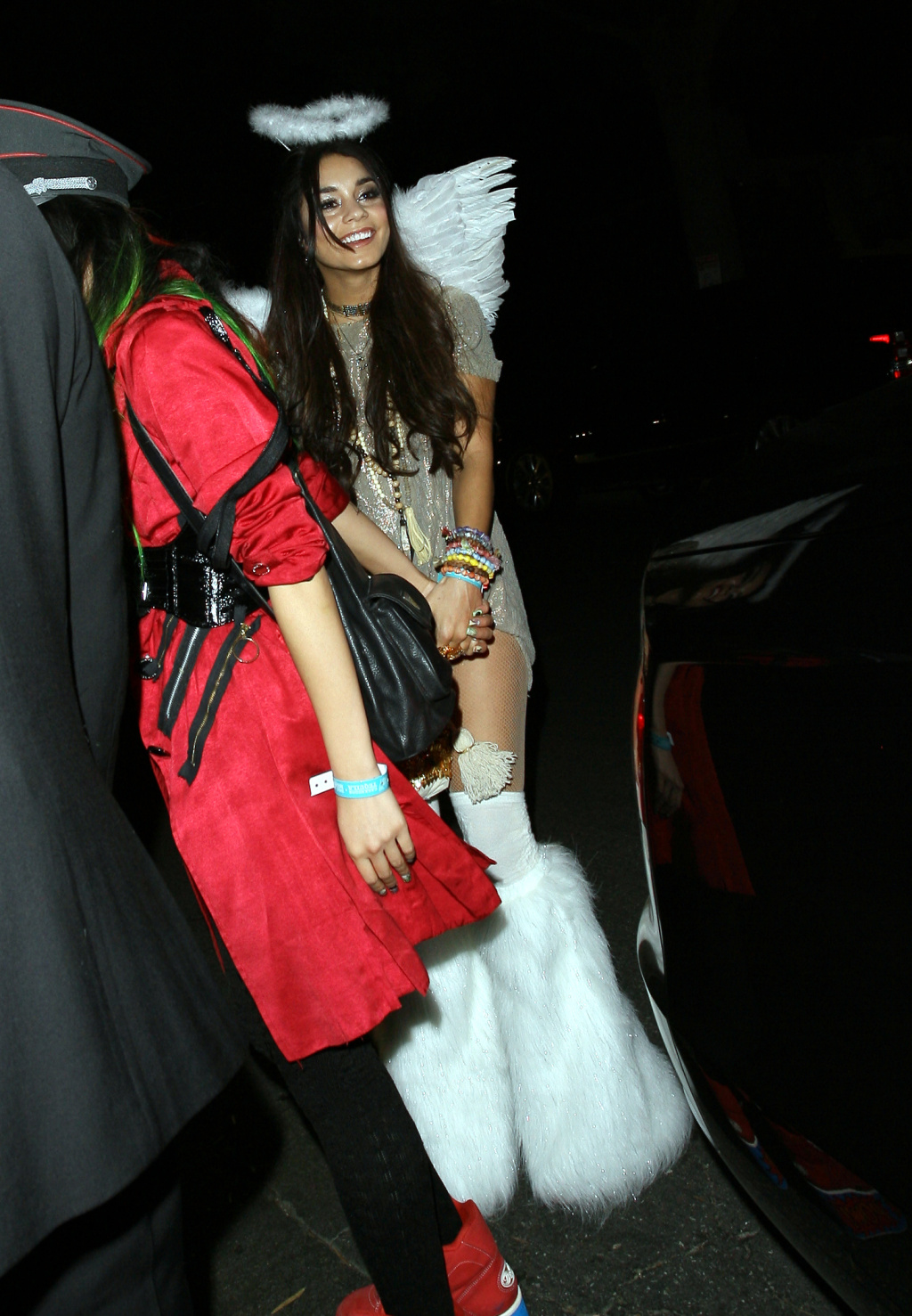 Vanessa Hudgens attends a halloween party in Beverly Hills , CA