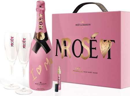Moet & Chandon pink champagne