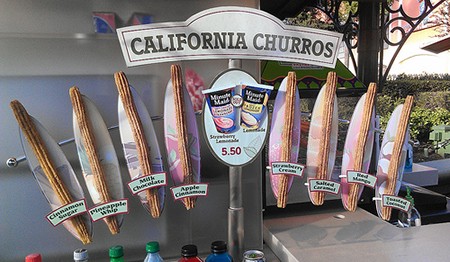 Dole Whip, Salted Caramel, Strawberry Cream-Flavored Churros