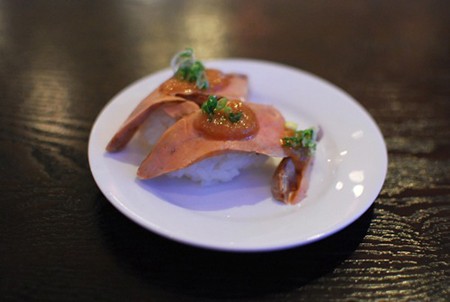Echigo-Monkfish-Liver-Sushi