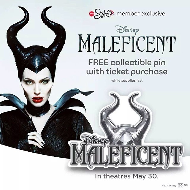 Maleficent collectible pin