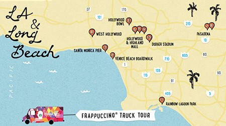 Starbucks' Frappuccino truck debuts on the streets of L.A.