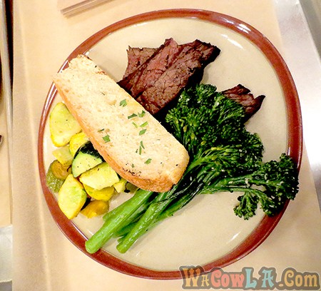 Steak+ 2 hot sides (Sesame Brocclini+Squash) 3