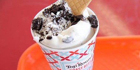 2.Top Round Concrete ice cream