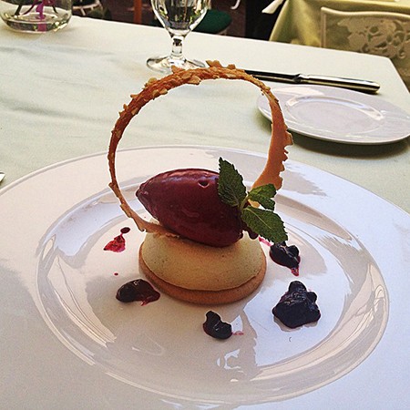 6.polo lounge beverly hills  goat cheesecake