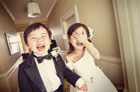 Bride-and-groom-kids