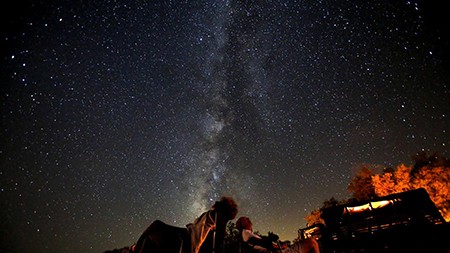 Perseid meteor shower