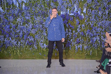 PARIS, FRANCE - OCTOBER 02: Raf Simons walks the runway during the Christian Dior show as part of the Paris Fashion Week Womenswear Spring/Summer 2016 on October 2, 2015 in Paris, France. (Photo by Victor Boyko/WireImage)