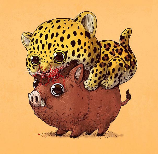 cute-gruesome-animal-drawings-predator-prey-alex-solis-alexmdc-3