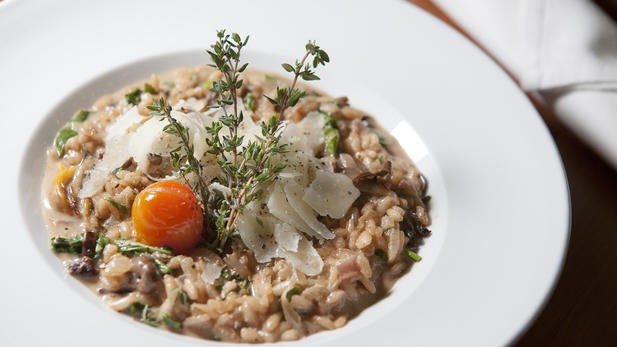 risotto at ELF cafe