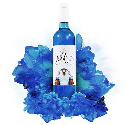 Gïk-Blue-Wine-Bottle