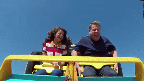 Carpool Karaoke 大進化，跟Selena Gomez一起Roller Coaster Karaoke吧!!