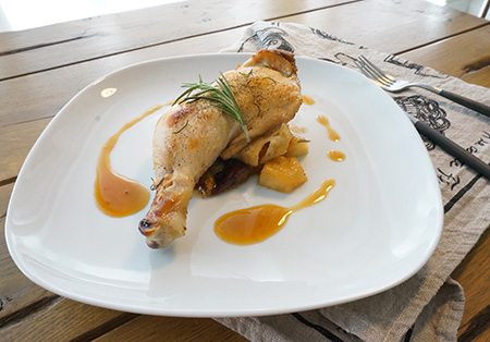 Franch Rotisserie Chicken leg9