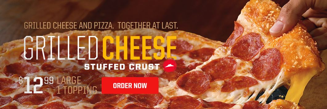 Grilled Cheese Pizza 4 Pizza Hut