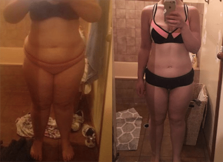 this-21-year-old-56-woman-lost-104-lbs-dropping-from-270-lbs-to-166-lbs-in-nine-months-by-eating-at-a-calorie-deficit-and-walking