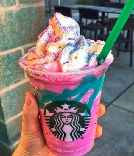 Starbucks Unicorn Drink 2 unlokt instagram