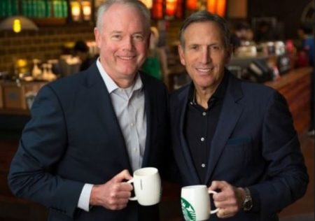 kevin johnson and howard schultz 2 geekwire