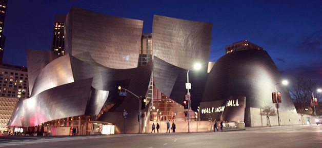 walt disney concert hall banner