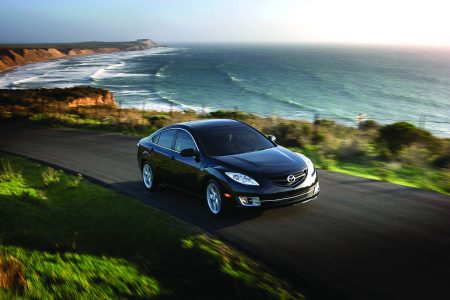 2009_Mazda6_Front-3_4-action