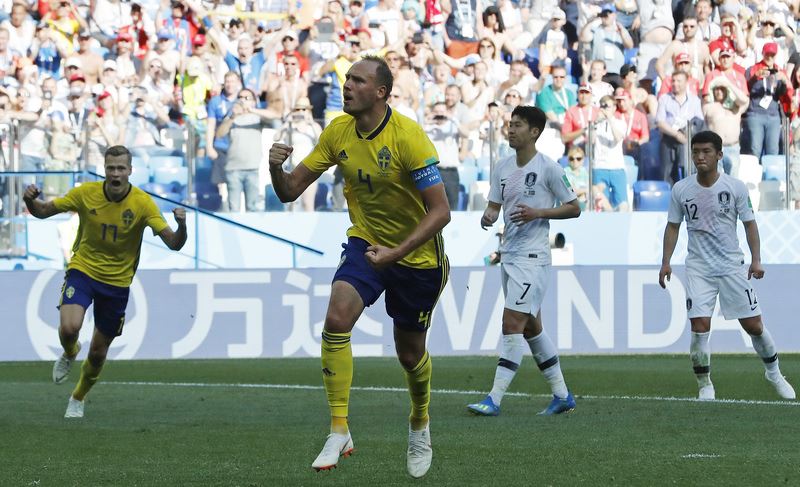格兰奎斯特12码罚球建功 瑞典1比0胜南韩