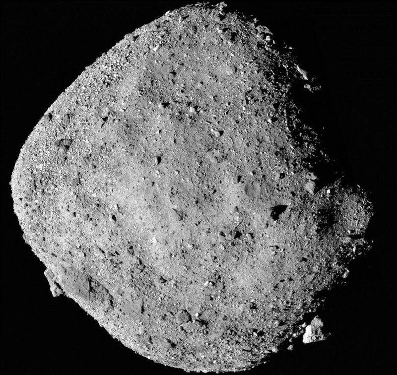NASA發現水蹤跡 小行星貝努藏生命起源線索[影]