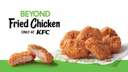 KFC 新推 Beyond 素肉炸鸡桶来南加州了！限期开卖