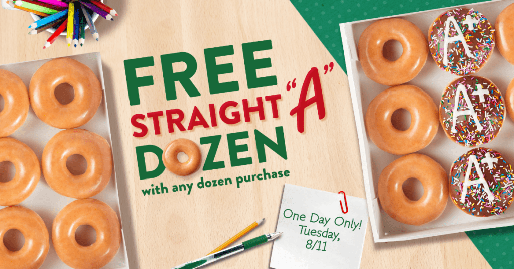 Krispy Kreme 向教育工作者致敬 免费领甜甜圈和咖啡
