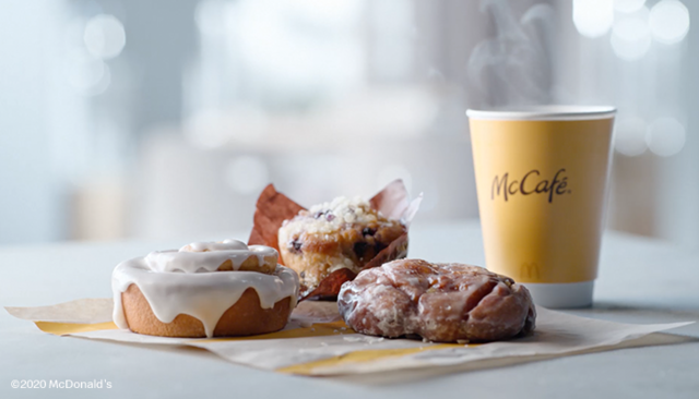 麥當勞早餐再添美味，在全國推出全新McCafé®烘培糕點