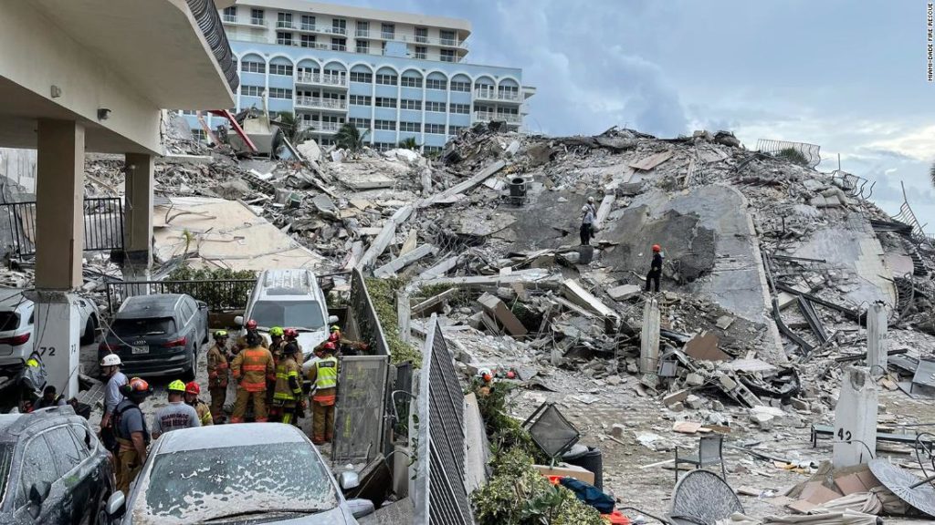 Florida 大樓倒塌近一週 死者增至18人包括2孩童