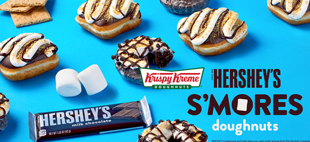 熱量炸彈來襲！ Krispy Kreme 推出全新 S’mores 棉花糖巧克力甜甜圈