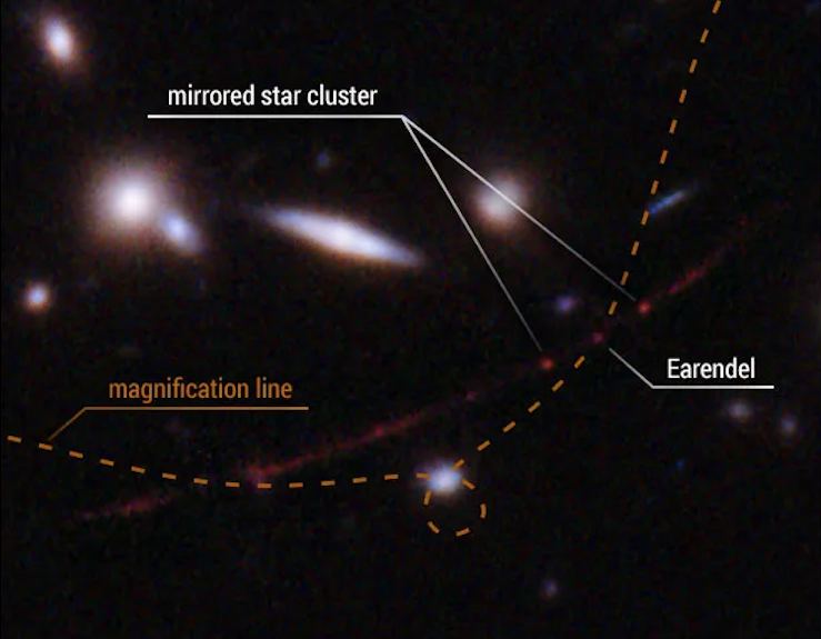 哈伯望远镜观测到历来最远恒星 距地球280亿光年