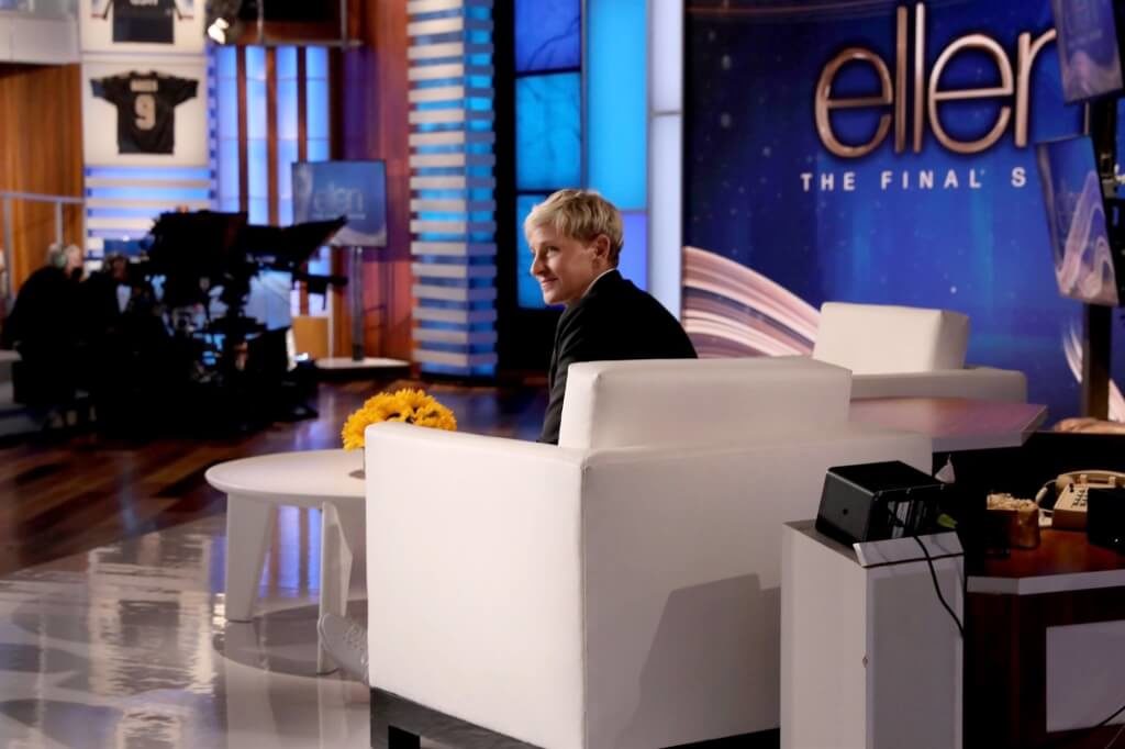 美脫口秀「The Ellen Show」長青19年 歷經爭議畫句點