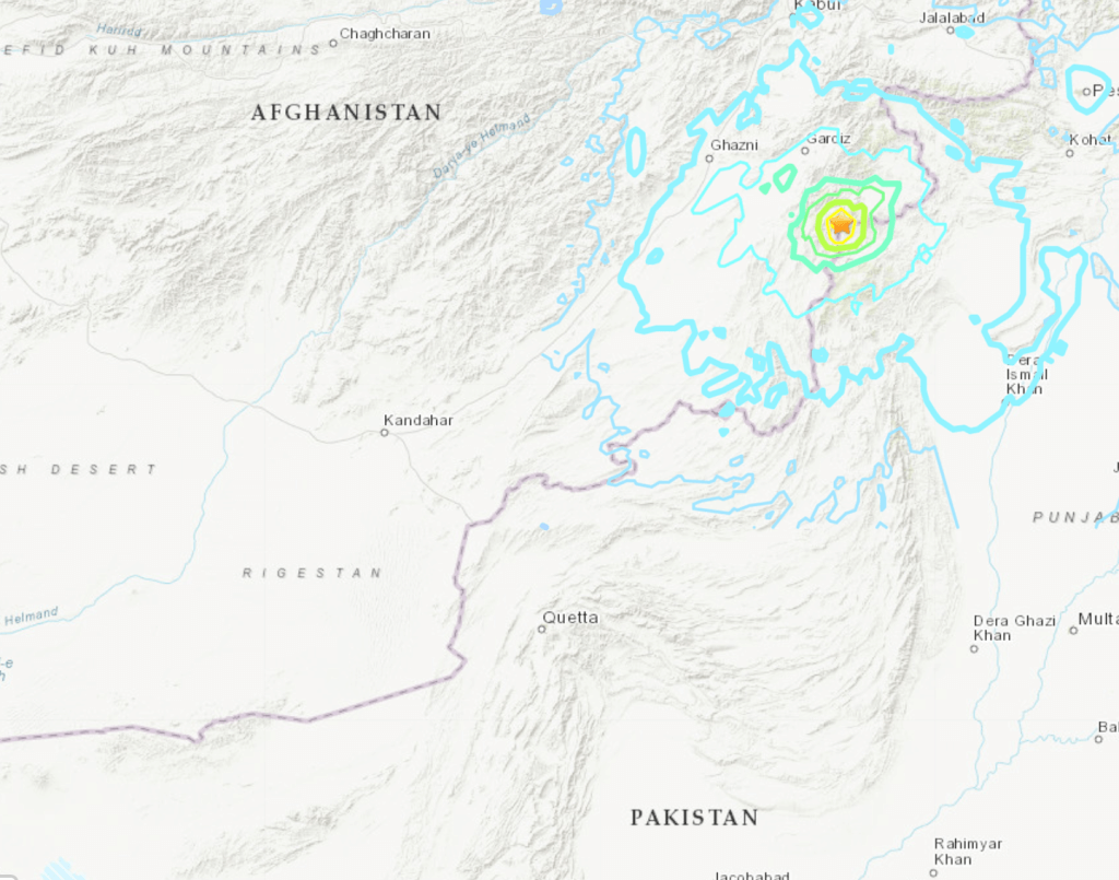 阿富汗東部強震至少1000人喪命 聯合國出手援助