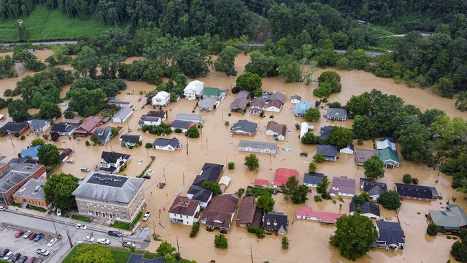 Kentucky 州洪災累計28死 惡劣氣候恐增加搜救難度