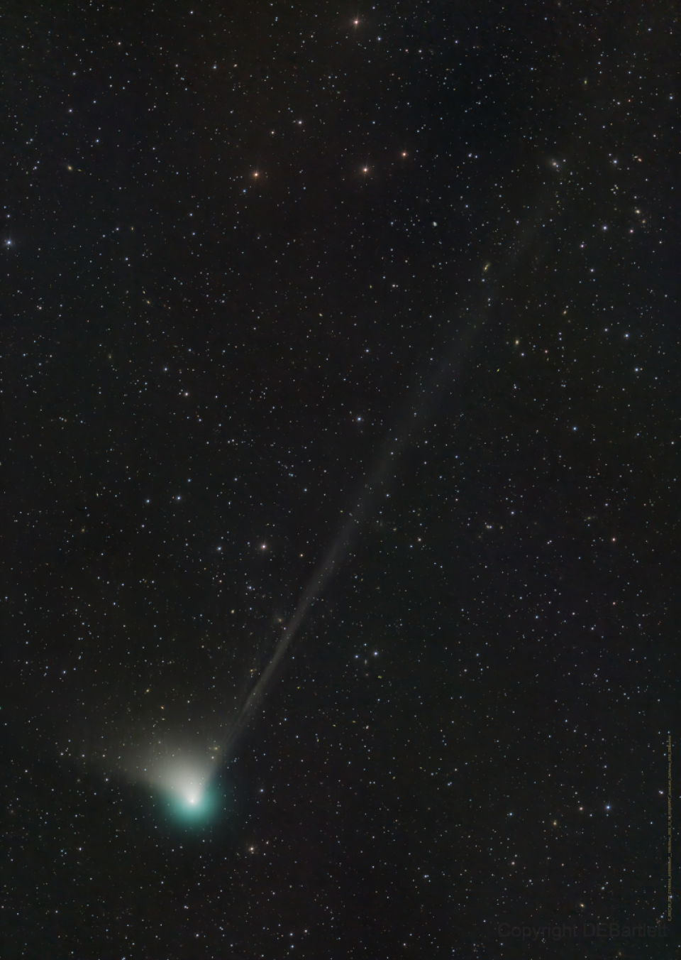 五萬年一次！千載難逢的綠色彗星本月飛越地球