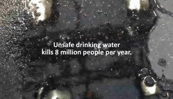 Unsafe water