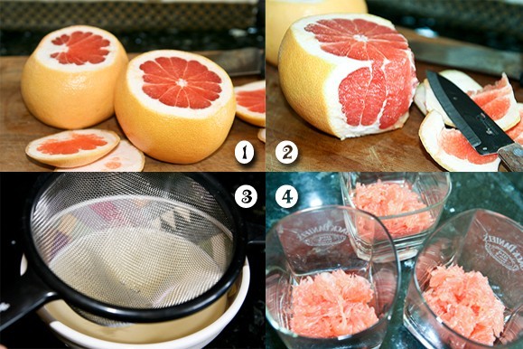 grapefruit jello steps