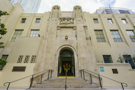 洛杉矶公共中央图书馆(los angeles public central library)及各县