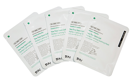 tree stem cell perfect calming soothing mask 紫杉干细胞修复面膜