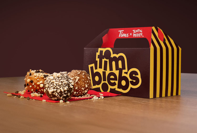 Timbit Cupcake Justin Bieber X Tim Hortons, 新款限量版 Timbiebs Timbits 系列甜點即將推出(11/29起 ...