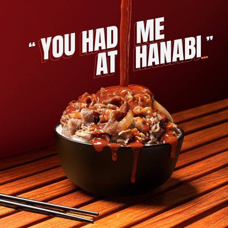 Yoshinoya 限時推出新品菜單 Hanabi Hot Gyudon Beef 和 Hanabi Hot Chicken 哇靠!洛杉磯